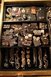 Vintage to newer sterling silver jewelry with and without natural stones, all 50% off!