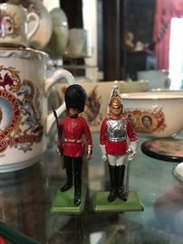 English Royal family army men