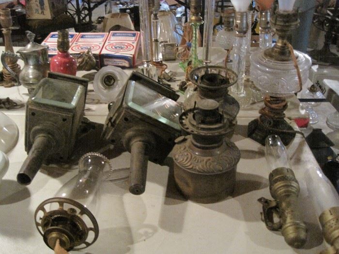 kerosene lamps & parts