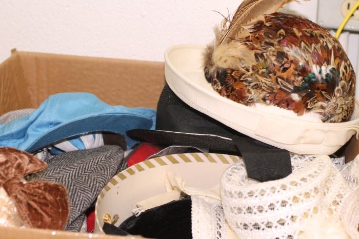 Collection of Vintage Hats