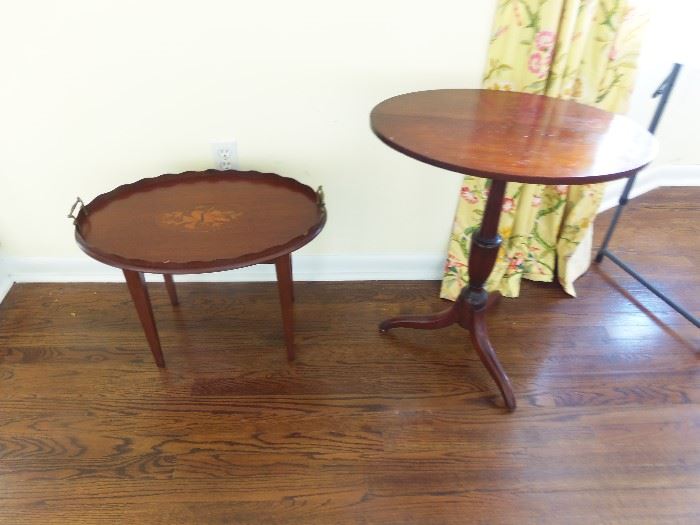 Several side tables