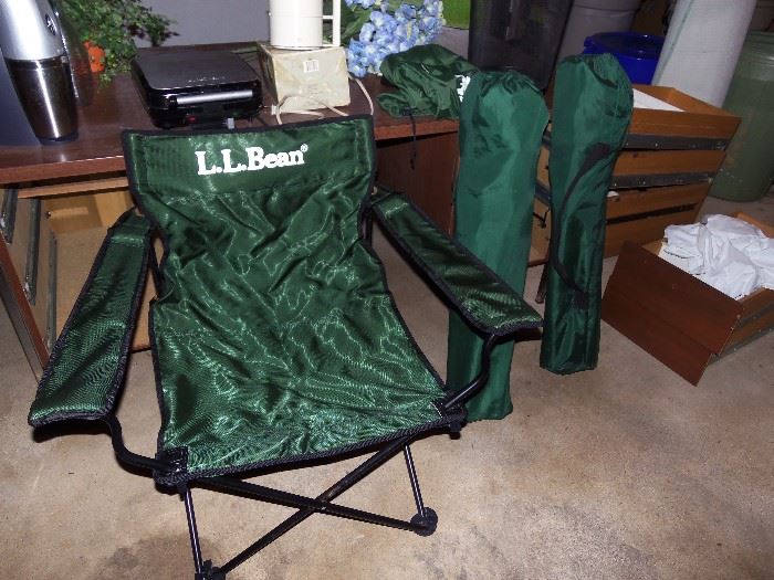 Folding camping chairs (3)
