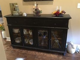 Buffet and all items in and on the buffet too