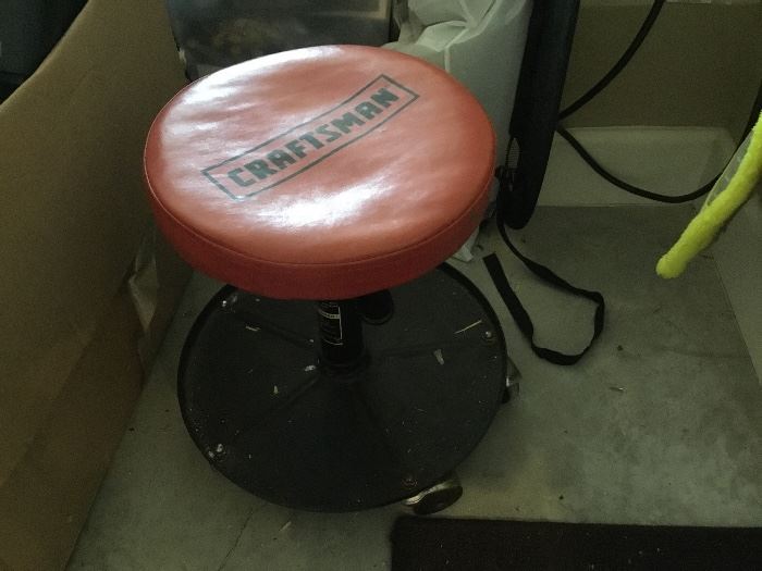 Craftsman rolling stool