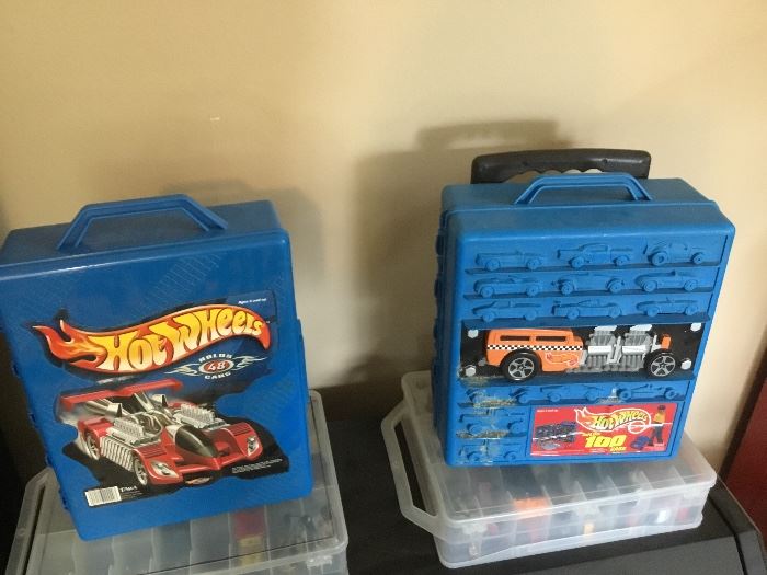 Hot Wheels cases 