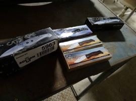 6 new pocket knives