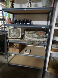 5 shelf metal shelving unit