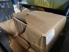 Case of 500 new paper sacks