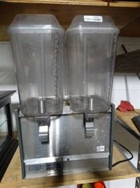 Crathco ModelD252 refrigerated 2 bowl beverage d ...