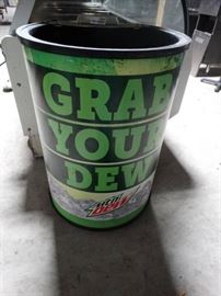 MTN Dew rolling ice cooler