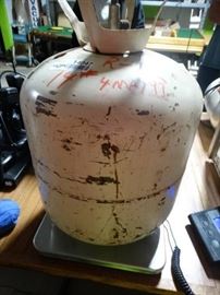 Partial jug of R12 freon Weighs 14 LB