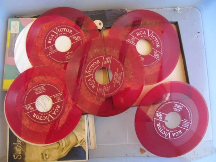 20 45 Records includes 5 RED RCA VICTOR, Brigad ...