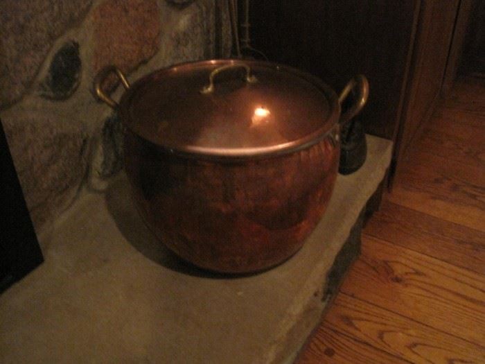 Ruffoni Copper Pots, 1 of 2.
