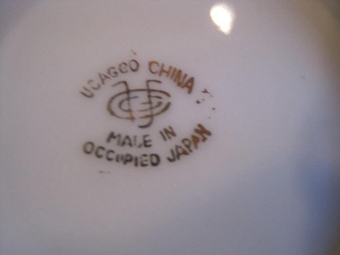 Ucagco "Occupied Japan" China.