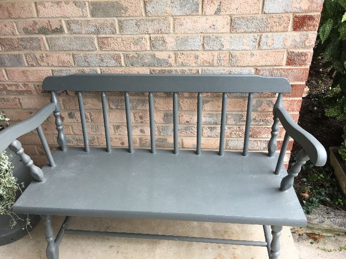 Painted Bench 