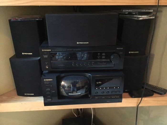 Pioneer Stereo System.