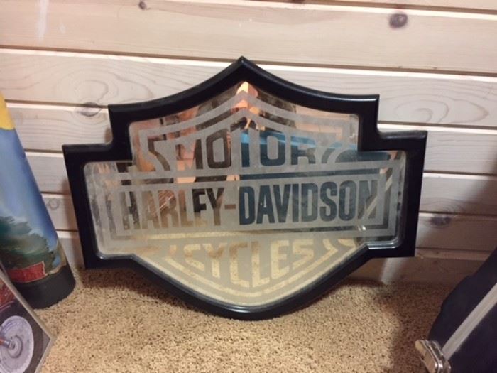Harley Davidson Mirror.