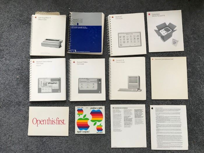 Apple Macintosh Manuals