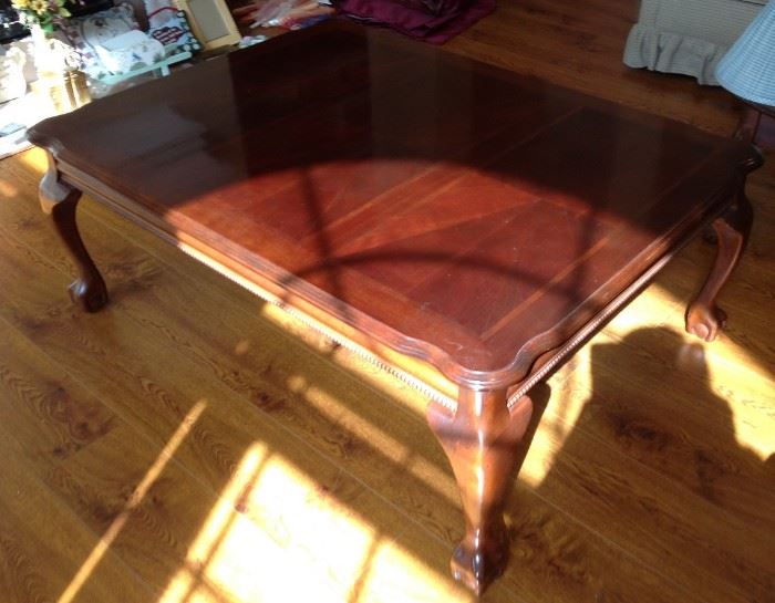 Chippendale style coffee table