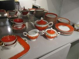 Elegant Antique Tea Set