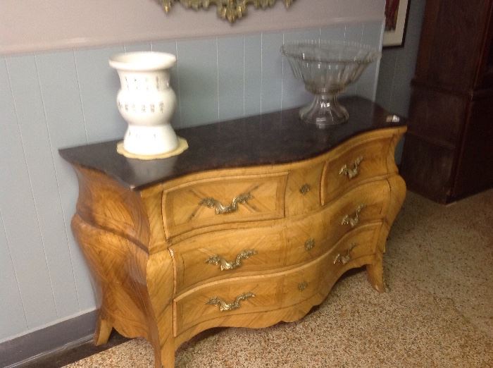 Nice marble top chest