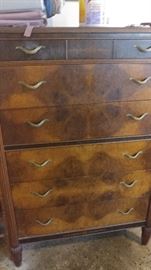 Antique 6 drawer chest