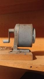 Vintage pencil sharpener