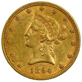 1894 10 Gold AU