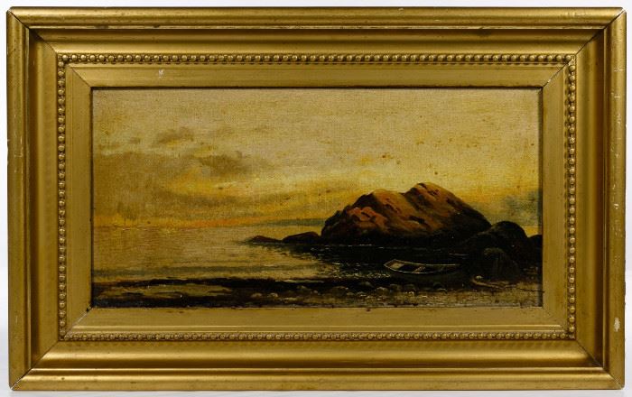 Attributed to Alfred Thompson Bricher American 1837 1908 Oil on Canvas