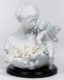 Lladro 6854 Beauty in Bloom Figurine