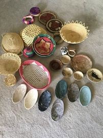 Egyptian Baskets and Natural Stone