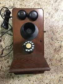 Antique telephone.