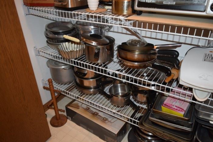 Bakeware, Pots and Pans
