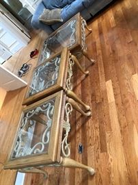 Living Room Table and (2) end tables - all 3 - $100 OBO