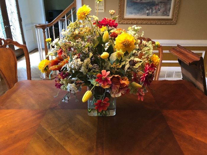 Spring Decorative Flower Arrangement - $15