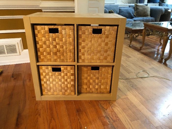 Quad Shelving / Drawer Unit - Perfect for dorm rooms ! - $25