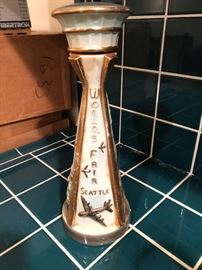 1962 Worlds Fair - Seattle Whiskey Collectible Decanter $30