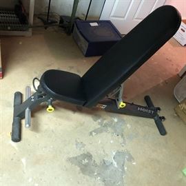 HOIST - Movable Weight bench.  Excellent Condition! - $200