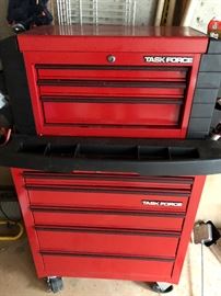 Task Force Rolling Heavy Duty Tool Cabinet Excellent Condition - As Is - $125