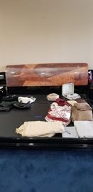 king size platform bed with night stands