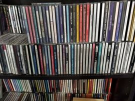 hundreds of cd's