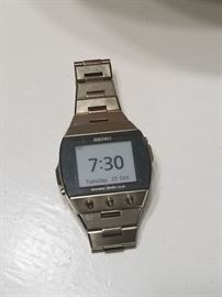 Men's Seiko radiowave solar watch