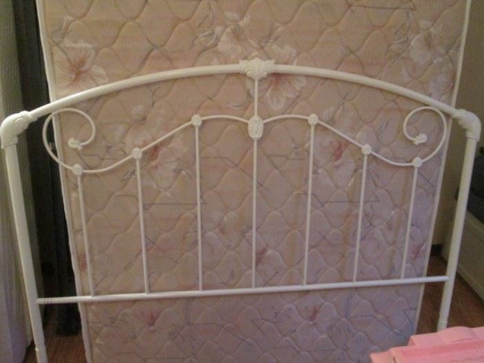 Another Metal Headboard and a 2nd Full-Size Mattress Set