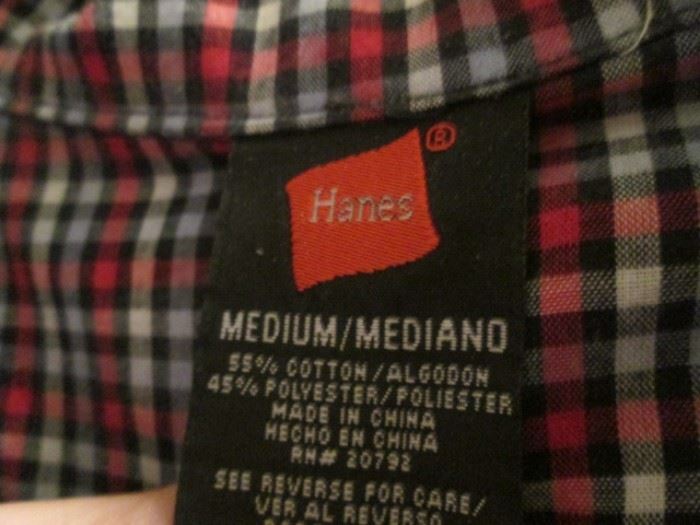 Hanes Jacket, Size Medium