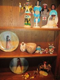 Native American Style Accessories, Pottery, Dolls & Kachina