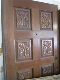 Solid Core Wood Door, 36" wide