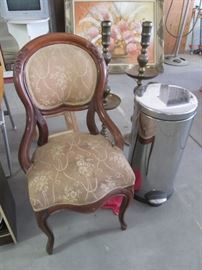 Antique Balloon-Back Chair