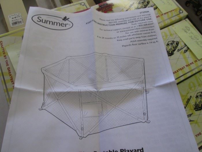 Play Pen Diagram