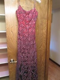 Beaded Gown, Size 12