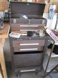 Tool Storage Drawer Unit on Wheels